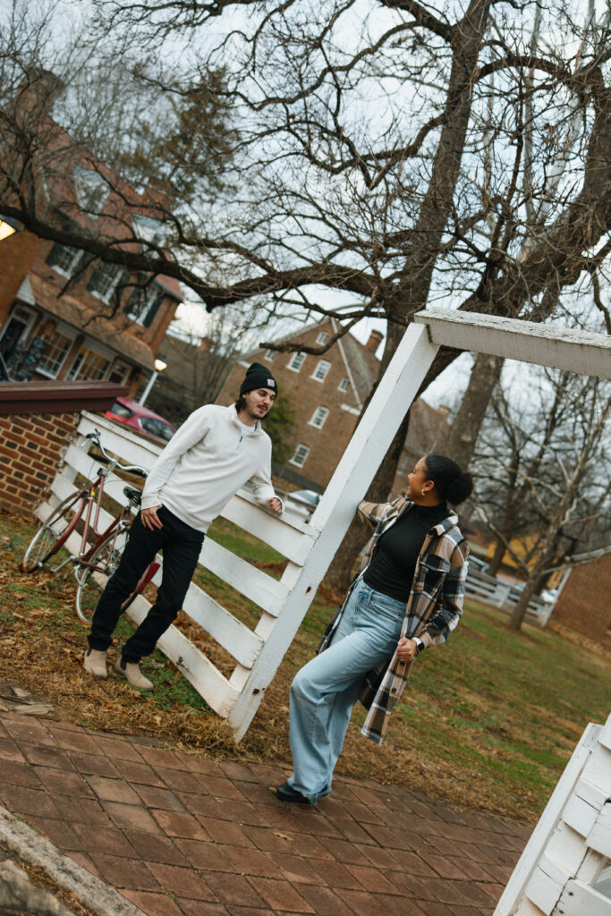 couple being playful